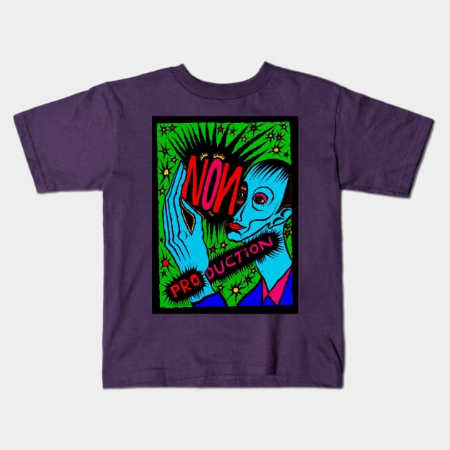 NON LOGO8 Kids T-Shirt by N0NProduction